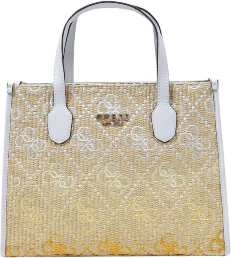 Guess Stijlvolle Grote Tassen Collectie White Dames - Foto 7