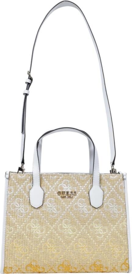 Guess Stijlvolle Grote Tassen Collectie White Dames - Foto 6