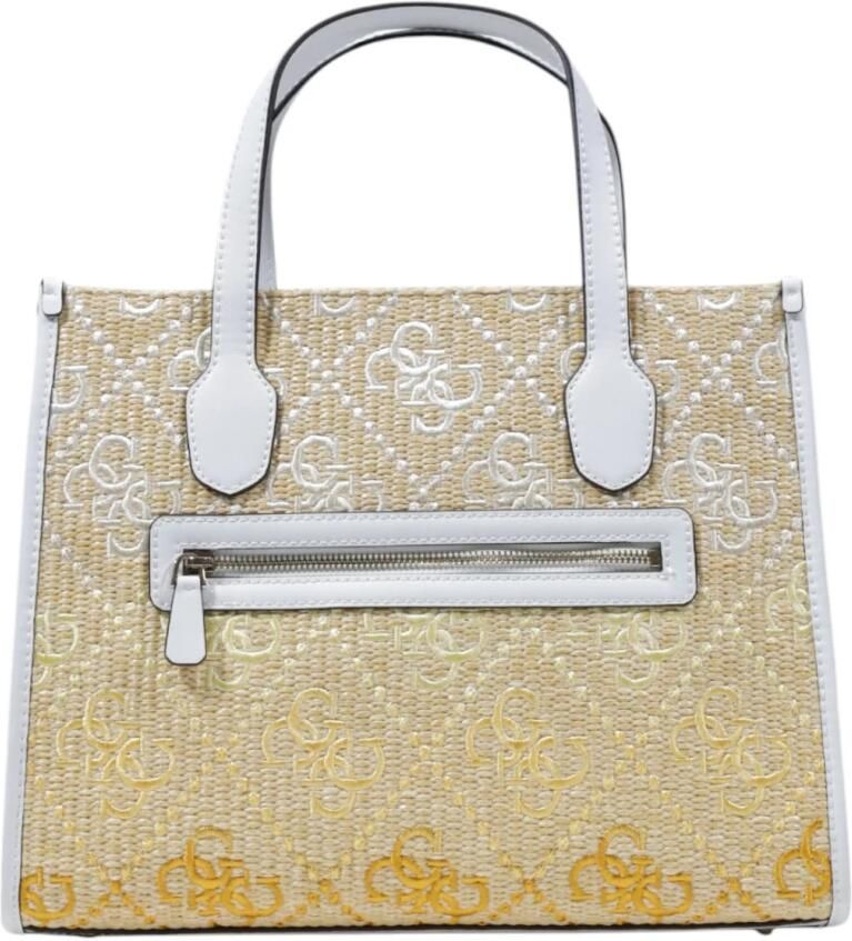 Guess Stijlvolle Grote Tassen Collectie White Dames