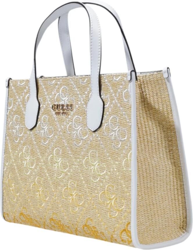 Guess Stijlvolle Grote Tassen Collectie White Dames - Foto 3