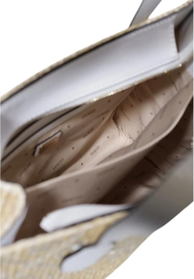 Guess Stijlvolle Grote Tassen Collectie White Dames - Foto 5