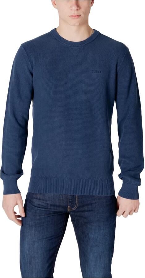 Guess Stijlvolle Heren Katoenen Sweatshirt Collectie Blue Heren - Foto 8