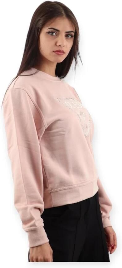 Guess Stijlvolle hoodies voor een trendy look Pink Dames