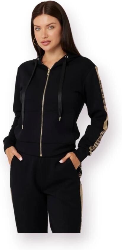 Guess Stijlvolle hoodies voor mannen en vrouwen Black Dames