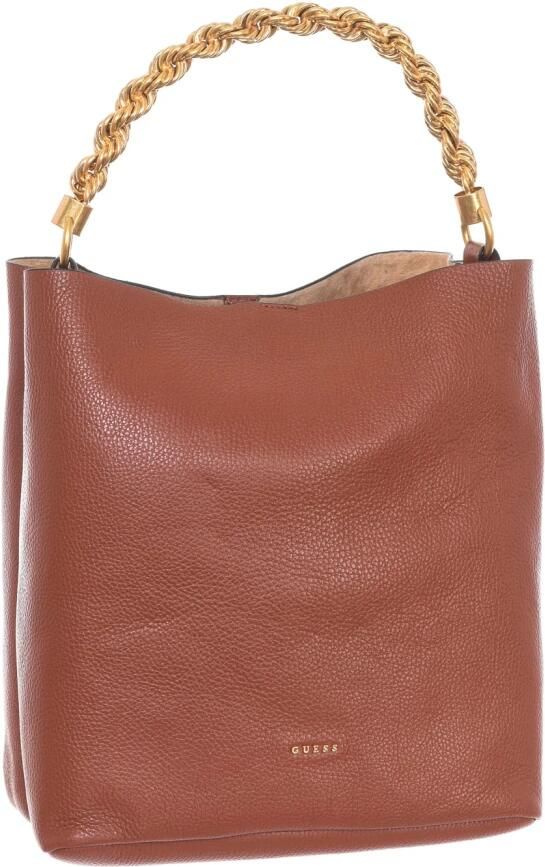 Guess Stijlvolle leren emmer tas Brown Dames - Foto 3