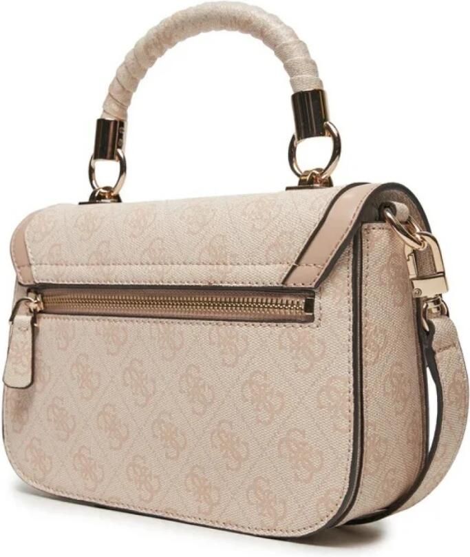 Guess Stijlvolle Logo Top Handtassen Beige Dames - Foto 2