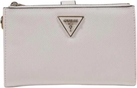 Guess Stijlvolle Zip Wallet met Zakken White Dames - Foto 2