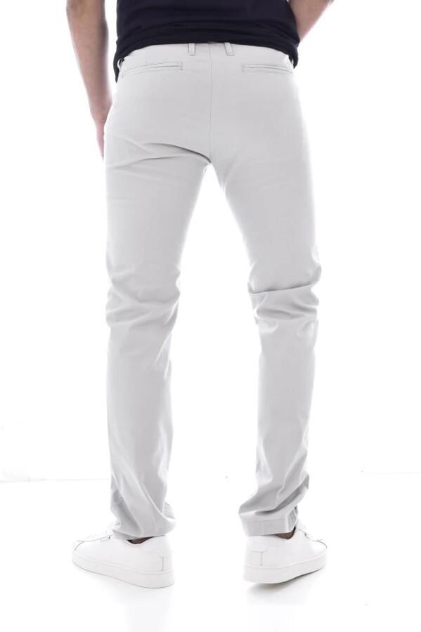 Guess Stretch Katoenen Broek Rechte Pasvorm Gray Heren - Foto 2