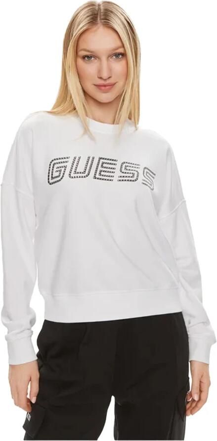 Guess Activewear Sweatshirt met extra brede schouders en labelprint - Foto 4