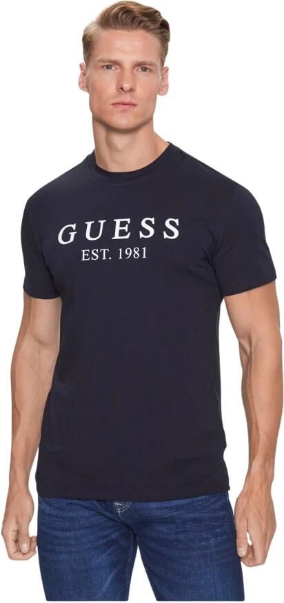 Guess T-shirt met labelprint
