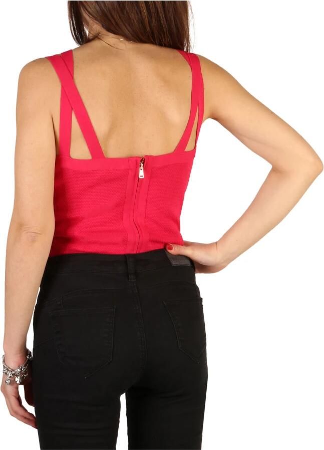 Guess Mouwloze Bodysuit met Ritssluiting Pink Dames - Foto 2