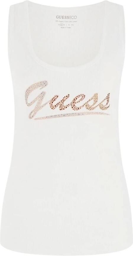 Guess Top zonder mouwen White Dames
