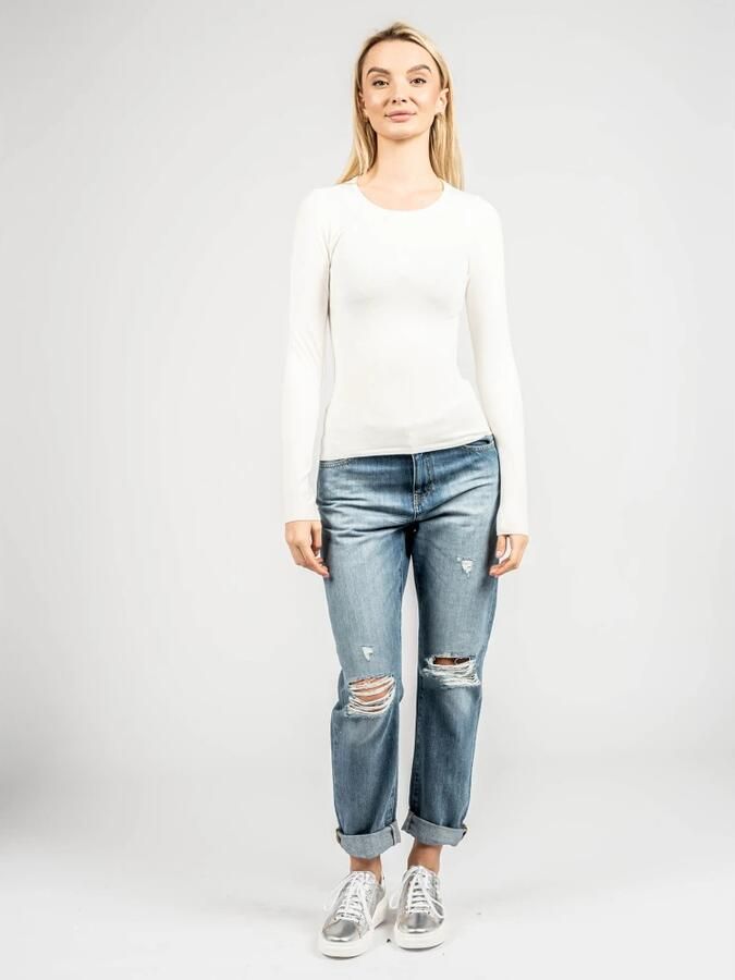 Guess Truien met ronde hals Beige Dames - Foto 2