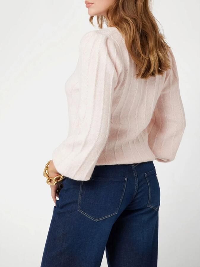 Guess Gestructureerde trui Herfst Winter collectie Pink Dames - Foto 3