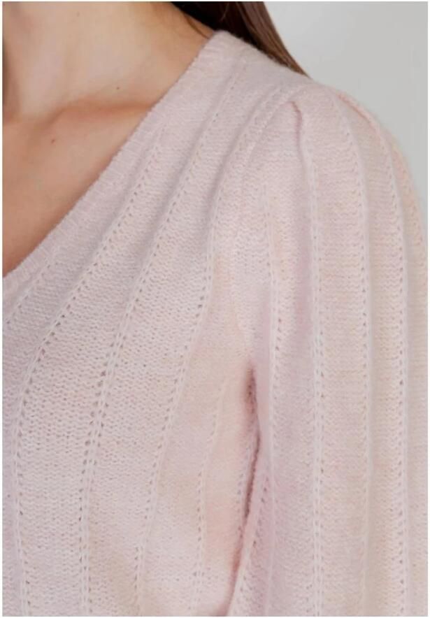 Guess Gestructureerde trui Herfst Winter collectie Pink Dames - Foto 4