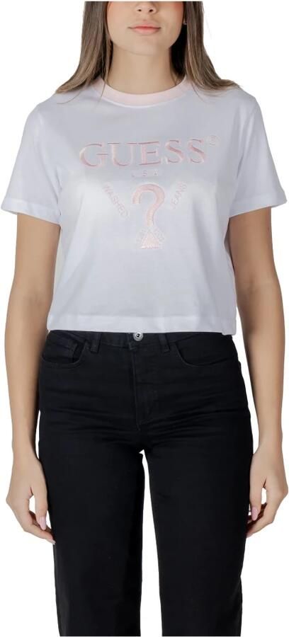 Guess T-shirt Korte Mouw FILANTA CROP TEE V5GI18 I3Z14 - Foto 3