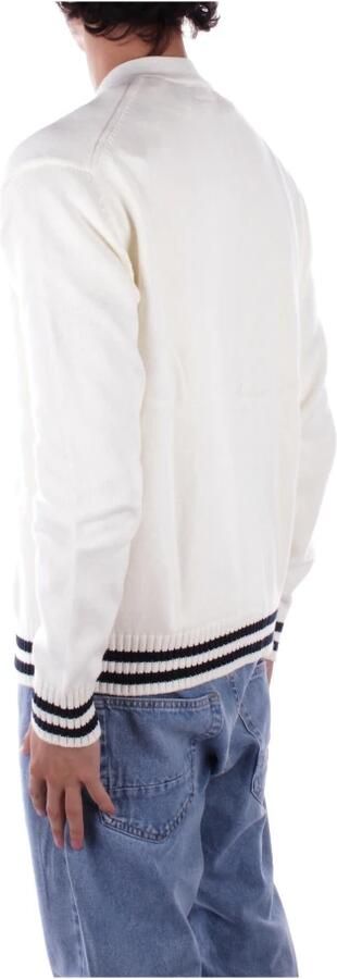 Guess Witte Cardigan met Logo en Knoopsluiting White Heren - Foto 3