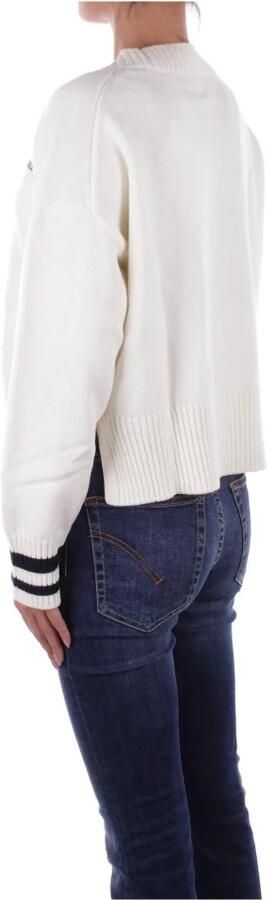 Guess Witte Cardigan met Logo-knoopsluiting White Dames - Foto 4