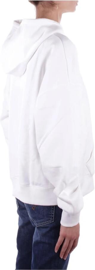 Guess Witte hoodie met borduurwerk White Heren - Foto 5