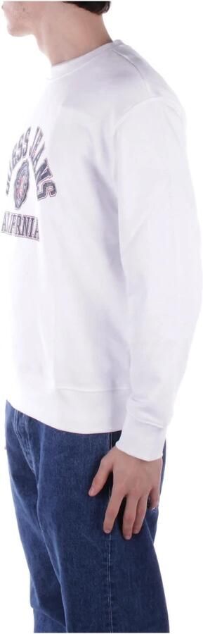 Guess Witte Logo Front Sweater White Heren - Foto 4