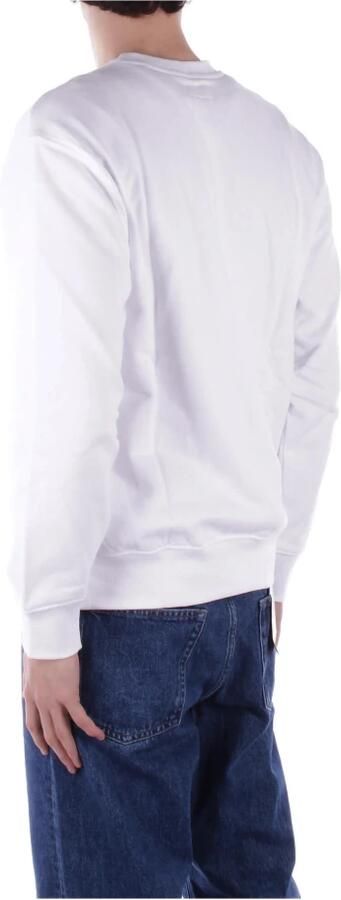 Guess Witte Logo Front Sweater White Heren - Foto 2