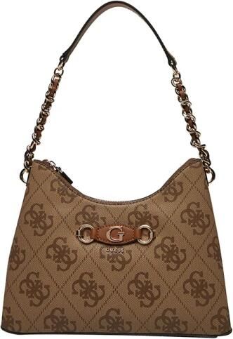 Guess Crossbody bags Izzy Top Zip Shoulder Bag in bruin - Foto 6