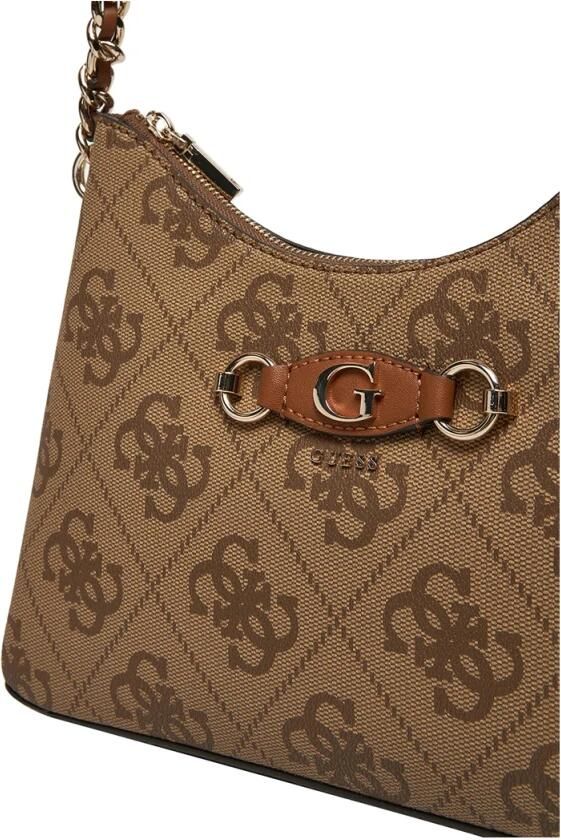 Guess Crossbody bags Izzy Top Zip Shoulder Bag in bruin - Foto 4