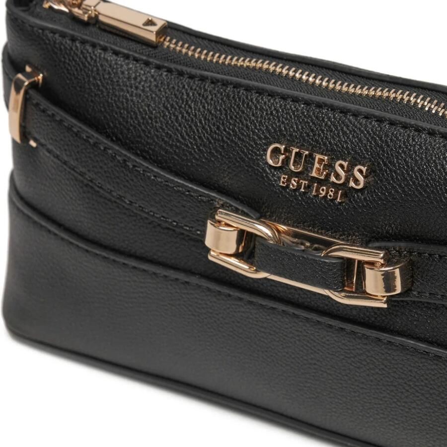 Guess Zilveren Schoudertas Stijlvol Model Black Dames - Foto 2
