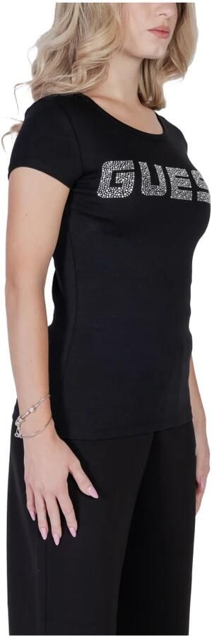 Guess Activewear T-shirt met strass-steentjes model 'KIARA'