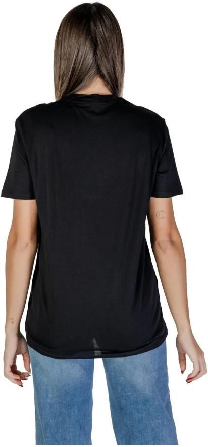 Guess Korte mouw katoenen T-shirt collectie Black Dames - Foto 3