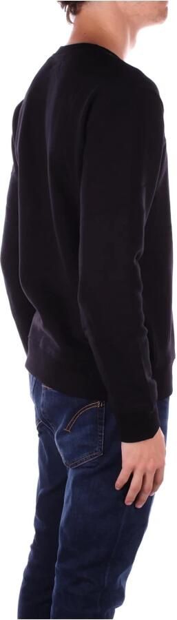 Guess Zwart Logo Front Sweater Black Heren - Foto 4