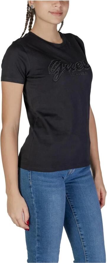 Guess T-shirt Korte Mouw T-shirt femme Script Lace Logo Easy - Foto 3