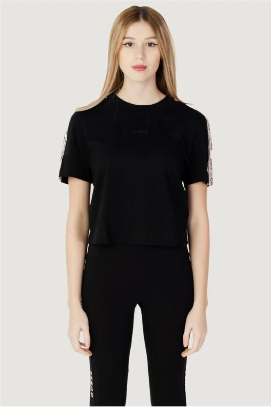 Guess Activewear Korte top met labelapplicatie model 'BRITNEY' - Foto 2