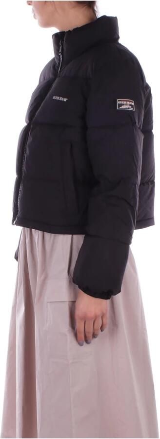 Guess Zwarte polyesterjas en -jas voor vrouwen Black Dames - Foto 5