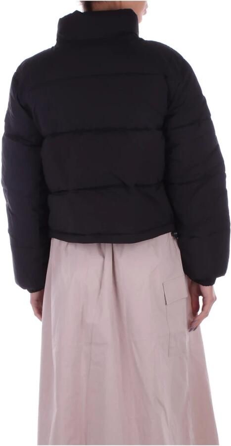 Guess Zwarte polyesterjas en -jas voor vrouwen Black Dames