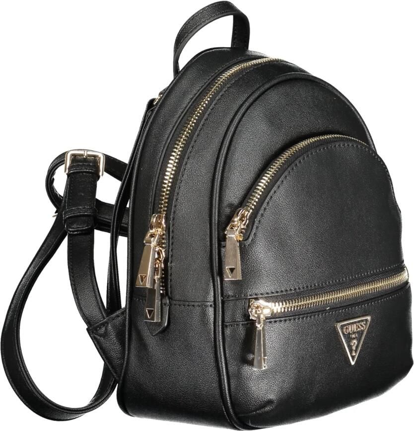 Guess Zwarte Manhattan Rugzak met Verstelbare Banden Black Dames - Foto 2