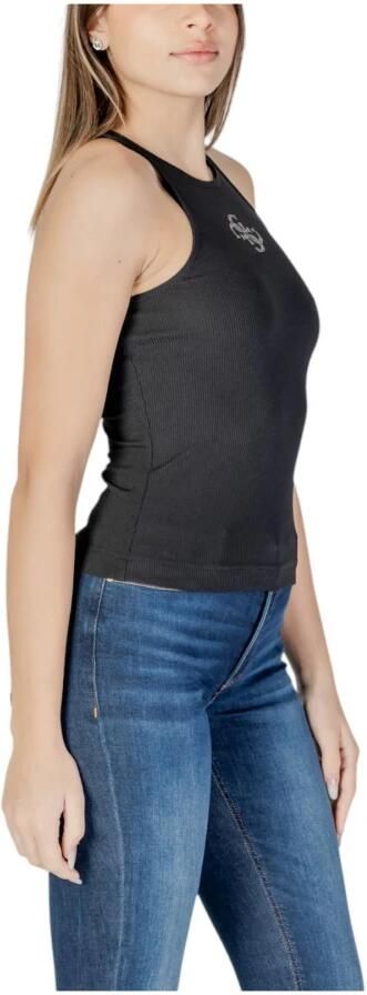 Guess Zwarte Mouwloze Tanktop met Ronde Hals Black Dames - Foto 2