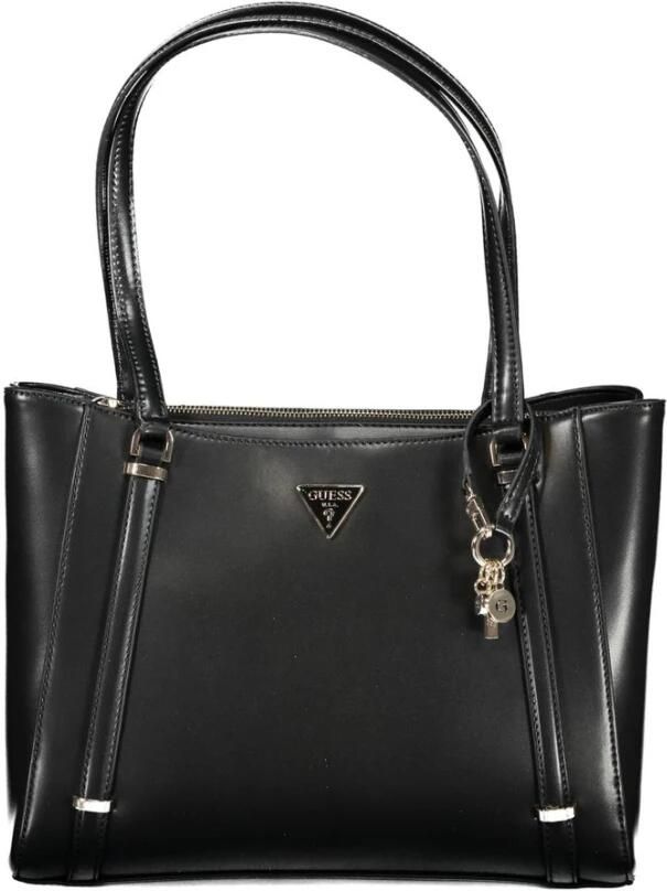 Guess Zwarte polyethyleen handtas met meerdere compartimenten Black Dames - Foto 3