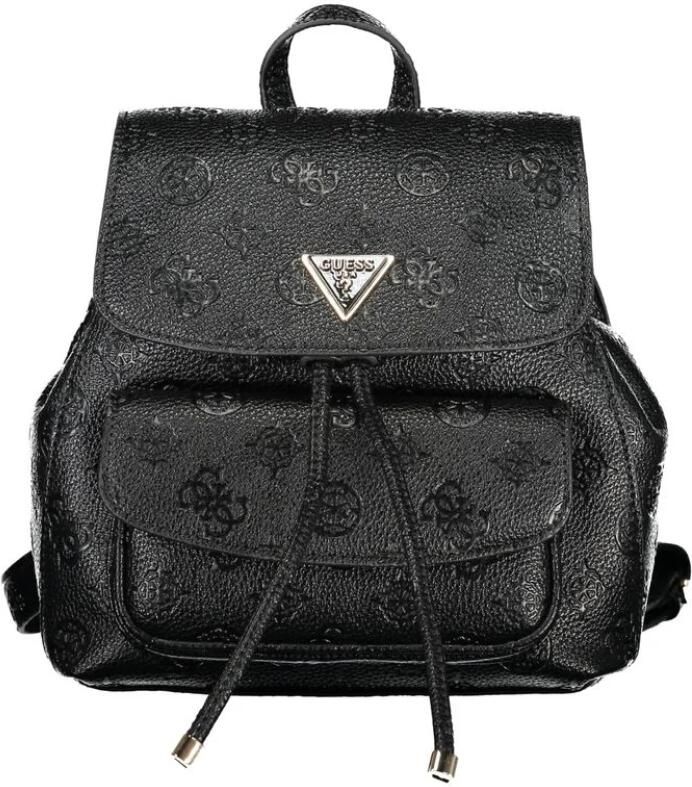 Guess Zwarte polyethyleen rugzak met verstelbare banden Black Dames - Foto 4