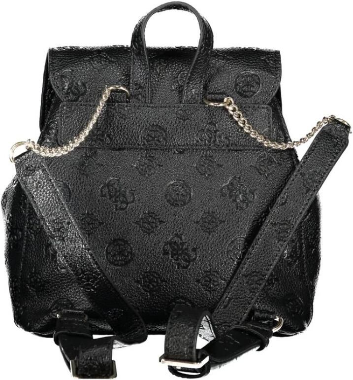 Guess Zwarte polyethyleen rugzak met verstelbare banden Black Dames - Foto 2