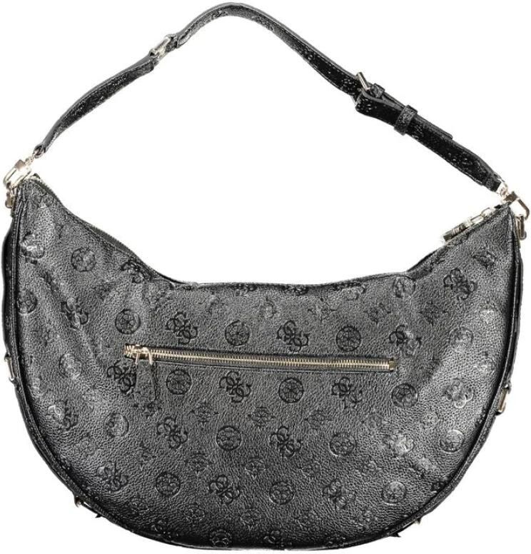 Guess Zwarte polyethyleen schoudertas met verstelbare band Black Dames - Foto 2