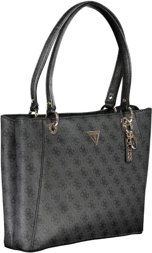 Guess Zwarte Schoudertas met Meerdere Compartimenten Black Dames - Foto 4