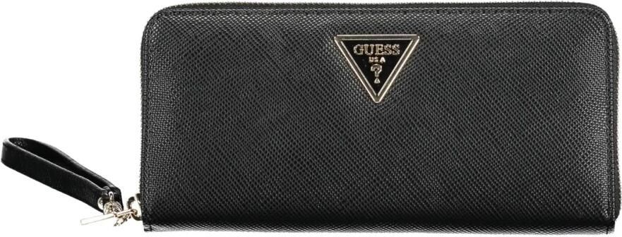 Guess Zwarte Portemonnee met Ritssluiting en Meerdere Compartimenten Black Dames - Foto 6
