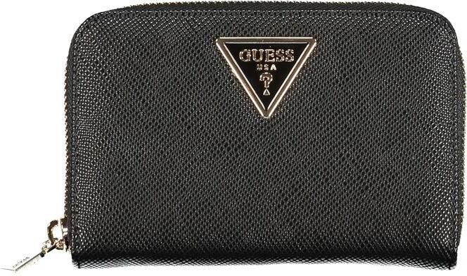 Guess Zwarte Portemonnee met Rits en Kaartsleuven Black Dames - Foto 3