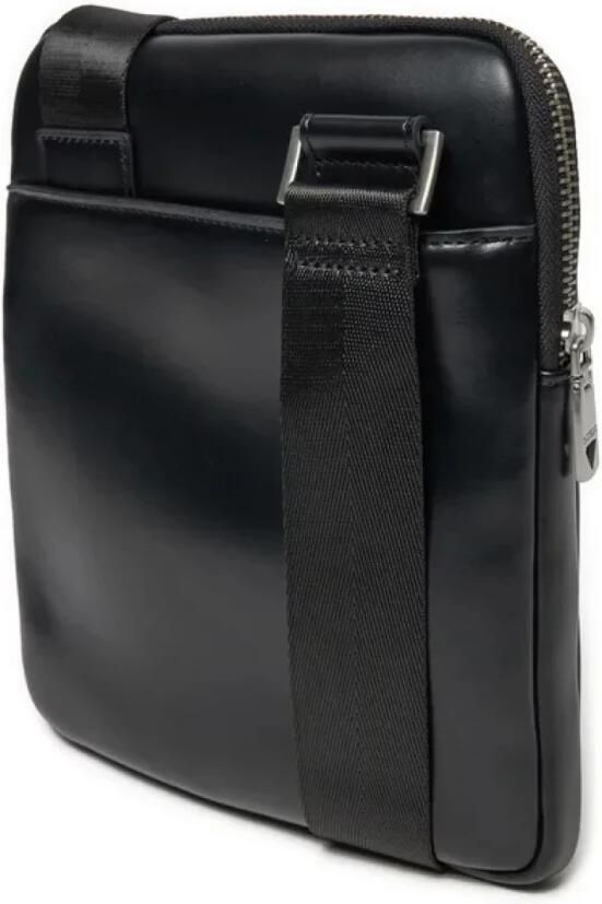 Guess Zwarte PU Leren Schoudertas Black Heren - Foto 2