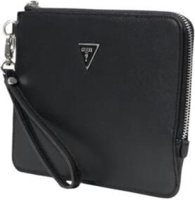 Guess Zwarte ritsportemonnee polsstijl Black Dames - Foto 2