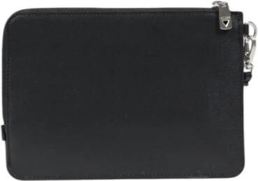 Guess Zwarte ritsportemonnee polsstijl Black Dames
