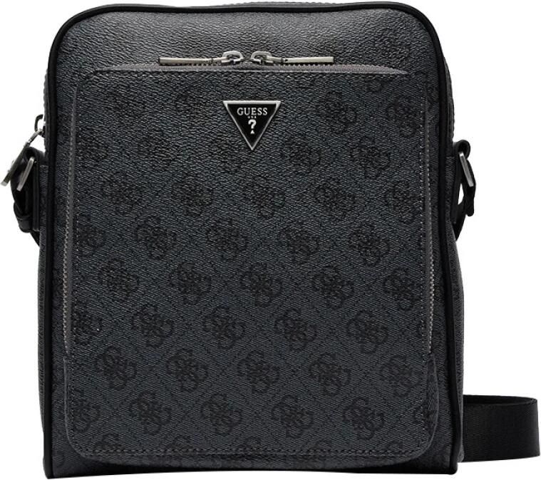 Guess Zwarte Schoudertas Elegant Functioneel Stijlvol Black Heren