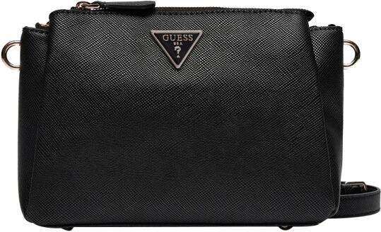 Guess Zwarte Polyethyleen Handtas Herfst Winter Collectie Black Dames - Foto 7