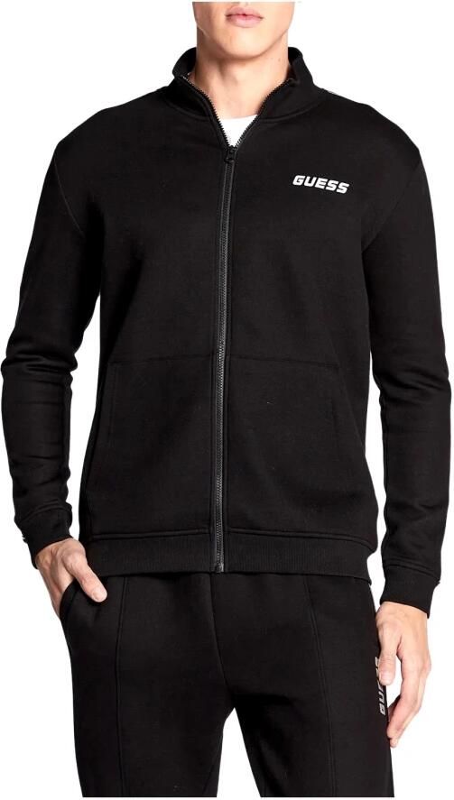 Guess Activewear Sweatjack met galonstrepen model 'MICKEY FULL ZIP SWEATSHIRT' - Foto 2